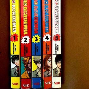 My Hero Academia soft cover, 1-5 manga